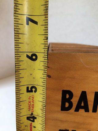 VINTAGE BAKER’S EXTRACT COMPANY WOODEN DISPLAY RACK ADVERTISING WOOD 7