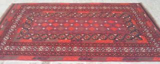 4 ' 10 x 8 ' 5 ft Handmade vintage afghan tribal maimana wool persian area kilim rug 2
