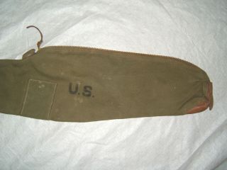 ww2 wwii us u.  s.  army m1 m - 1 carbine canvas o.  d.  olive drab carry case bag 1944 4
