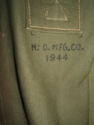 ww2 wwii us u.  s.  army m1 m - 1 carbine canvas o.  d.  olive drab carry case bag 1944 9