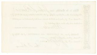 1864 Civil War $400 Certificate Furnishing a Draft Substitute “Draft Dodger” 2