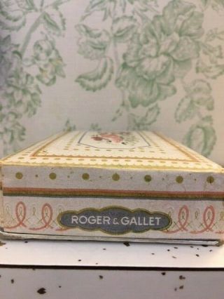 Vintage Roger & Gallet Violette Perfume Bottle in Presentation Box Antique 6