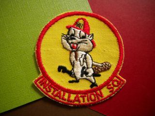 818th Installation Squadron Lincoln Air Force Base,  Nebraska Usaf Patch
