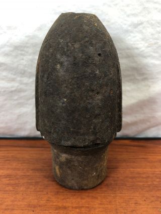 Vintage Civil War Gettysburg Pa.  Hotchkiss Cannon Artillery Shell Fragment Relic