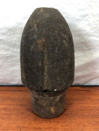 Vintage Civil War Gettysburg PA.  Hotchkiss Cannon Artillery Shell Fragment Relic 2