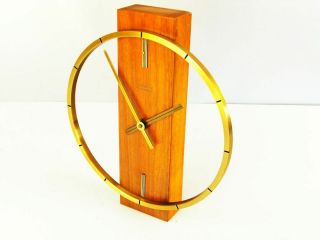 Rare Design Later Modernism Bauhaus Wall Clock Kienzle Automatic Germany