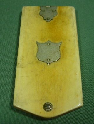 Antique Aide Memoire Daily Pocket Notebook Federal Shield Diary Mon - Sat 19a058