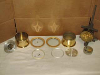 CHELSEA VINTAGE SHIPS BELL CLOCK/BAROMETER SET 1977 RESTORED 5