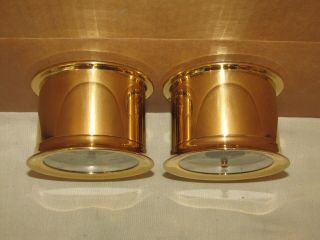 CHELSEA VINTAGE SHIPS BELL CLOCK/BAROMETER SET 1977 RESTORED 7