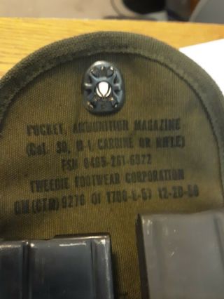 Two (2) M1 Carbine Magazines Marked 