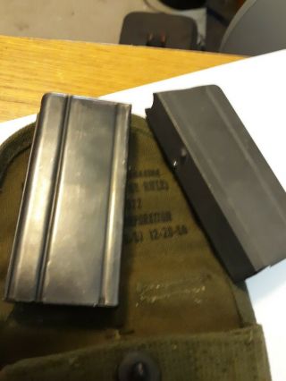 Two (2) M1 Carbine Magazines Marked 