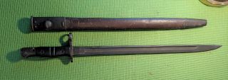 U.  S.  Model 1917 Remington Bayonet And Scabbard