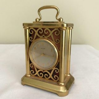 Vintage Galt & Brothers Petite Carriage Clock 3