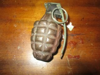 Inert Us Practice Pineapple Grenade,  Solid Base