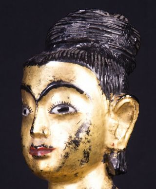 19th Century Antique Burmese Nat statue from Burma | Antique Buddha Statues 11