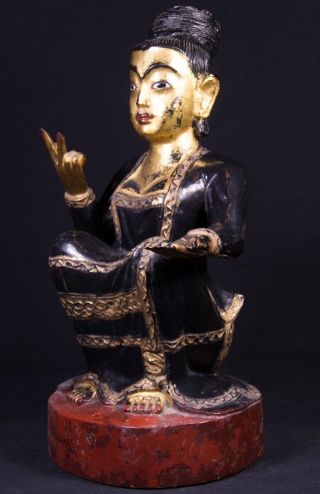 19th Century Antique Burmese Nat statue from Burma | Antique Buddha Statues 2