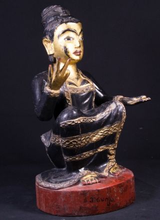 19th Century Antique Burmese Nat statue from Burma | Antique Buddha Statues 6