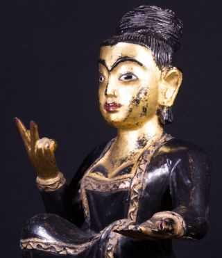 19th Century Antique Burmese Nat statue from Burma | Antique Buddha Statues 8