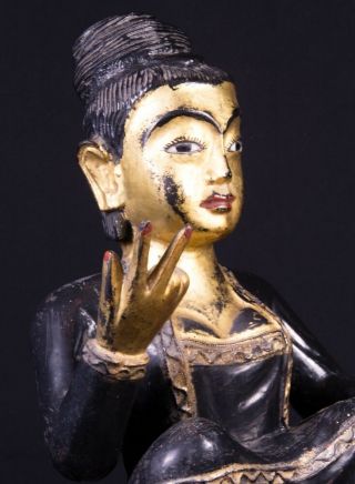 19th Century Antique Burmese Nat statue from Burma | Antique Buddha Statues 9