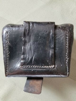 Civil War US Navy Boston - Marked Cap Pouch or Fuse Pouch 2