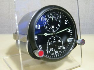 Air Force Cockpit Clock Achs - 1 (acs - 1,  A4s - 1) Aircraft Ussr