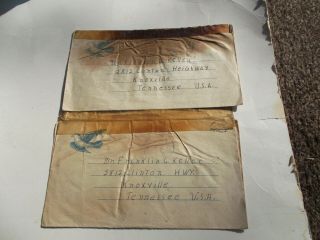 Rare Pow Letters Sent From Korean Prison Camp In China 1953