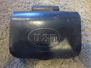 Vintage United States Navy Revolver Cartridge Box.  - Inv M411