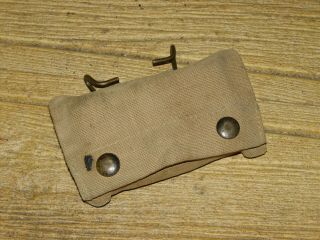Wwi Us M1910 First Aid Pouch - - P.  B.  &co.  1918 W/bauer & Black 1st Aid Pack