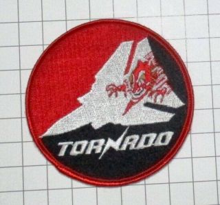 Non Usaf Military Patch Air Force Tornado Jet Fighter