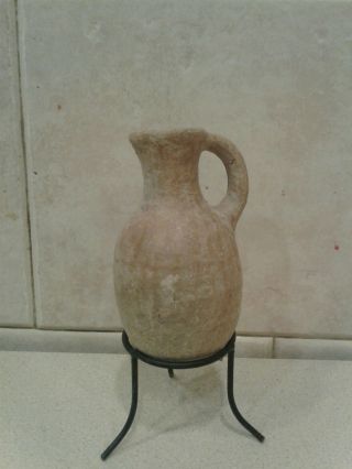 Rare Ancient 3000 Yr Jug.  Days Of King David/solomon Authentic Found In Israel