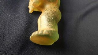 figure olmec stone quartz green translucent,  precolumbian,  maya.  moche,  olmeca 3