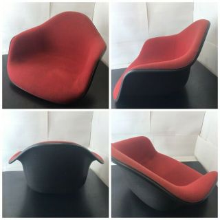 1x - - Red - Herman Miller - Vintage Chair - Eames Shell Mcm