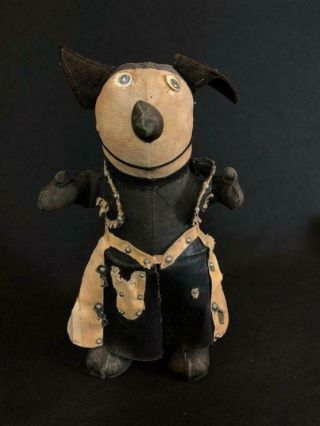 Very Early 14 " All Cloth Cowboy " Felix The Cat " - Truly One Of Kind
