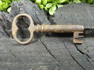 Old Rare Vintage Antique Civil War Relic Skeleton Key Recovered Confederate Camp 2