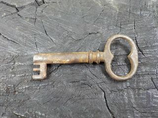 Old Rare Vintage Antique Civil War Relic Skeleton Key Recovered Confederate Camp 9
