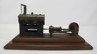 Vintage 1940 ' s Fixed Live Steam Engine Model Toy British Cyldon 13 - 2 4 yqz 3