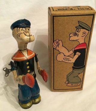 Popeye Shadow Boxer by J.  Chein Company 1932 - 2