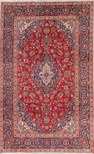 Persian Wool Traditional Handmade Floral One - Of - A - Kind Oriental Area Rug 6 X 10