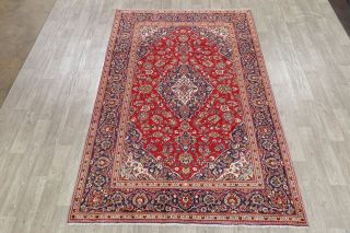 Persian Wool Traditional Handmade Floral One - of - a - Kind Oriental Area Rug 6 x 10 2