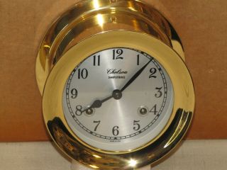 CHELSEA SHIPS BELL CLOCK SHIPSTRIKE MODEL 4 1/2 