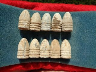 10 Civil War Mini Balls Bullets Relics Charleston,  South Carolina 8