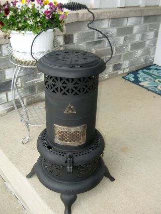 Antique Perfection Oil Kerosene Parlor Cabin Camping Heater Wick