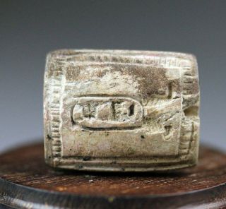 Sc Rare Large Egyptian Scaraboid Stamp Seal - Thutmose Iii