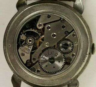Vintage & Rare 1930s FELCA Swiss Mens Wristwatch w/ Teardrop Lugs 7