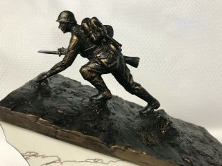 USMC Montford Point Marine Memorial Dedicated July 29,  2016 Soldier Figure 2