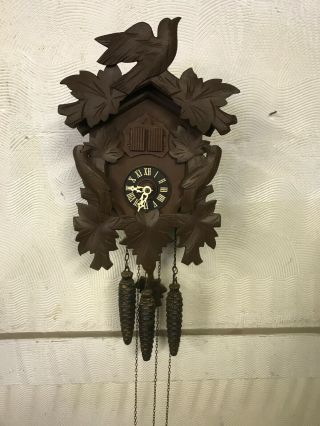Vintage German Musical Cuckoo Clock