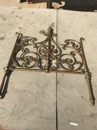 Antique Brass Tell Her Gate Decorative 18.  25 X 22