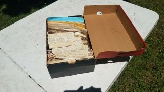 Unsearched Shoe Box Of Wwii Letters,  Nr