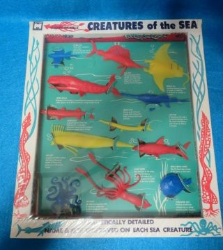 Multiple Products Corp (mpc) Display Box " Creatures Of The Sea "