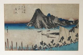 Fine Antique Japanese Meiji Woodblock Print 4